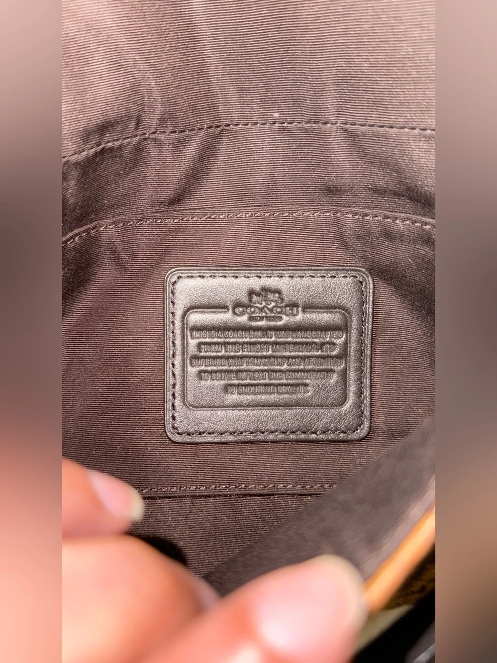 Coach crossbody bag